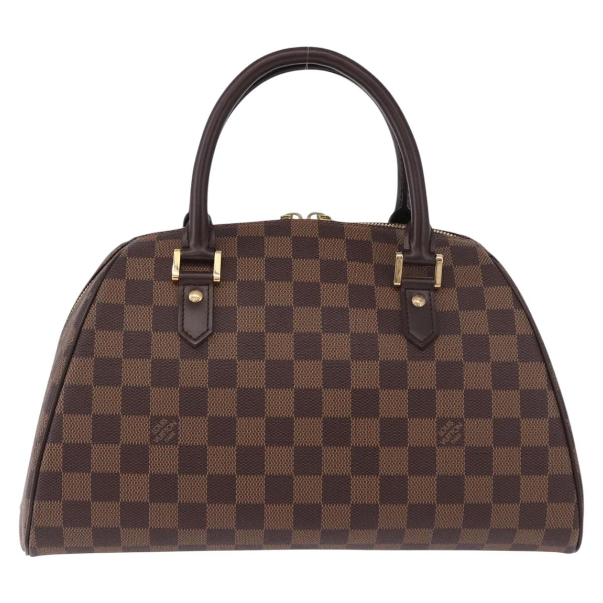LOUIS VUITTON Damier Ebene Rivera MM Hand Bag N41434 LV Auth am12175V