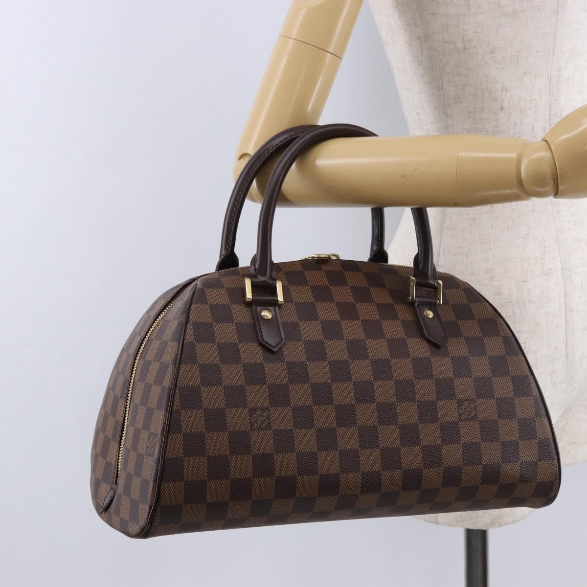 LOUIS VUITTON Damier Ebene Rivera MM Hand Bag N41434 LV Auth am12175V