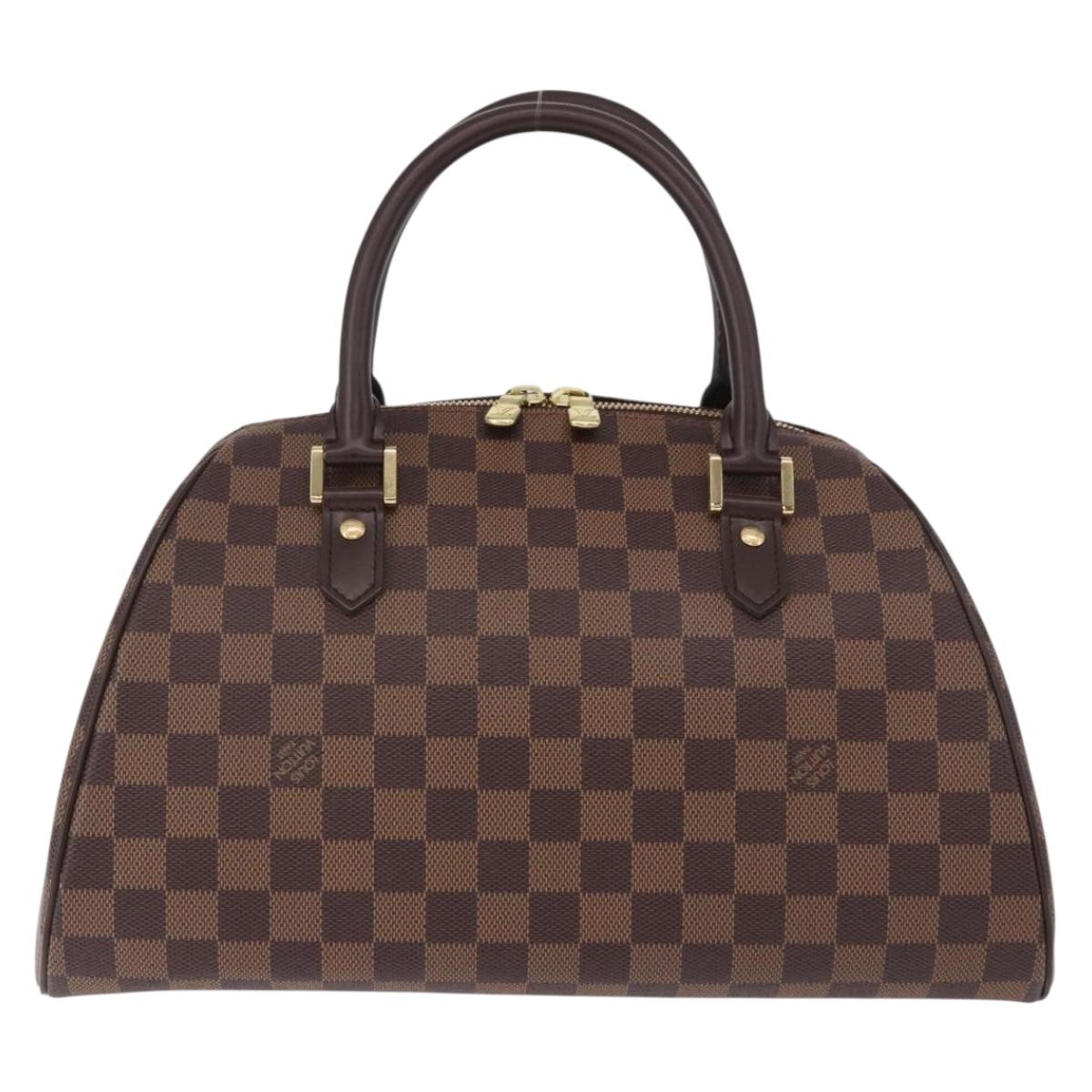 LOUIS VUITTON Damier Ebene Rivera MM Hand Bag N41434 LV Auth am12175V