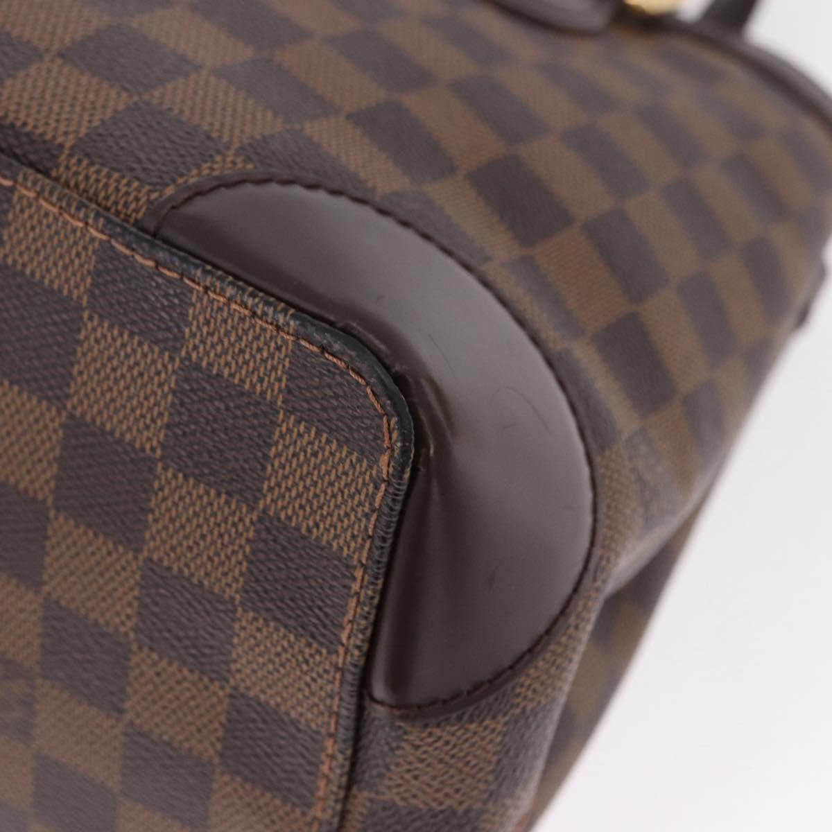 LOUIS VUITTON Damier Ebene Hampstead PM Tote Bag N51205 LV Auth am12178V