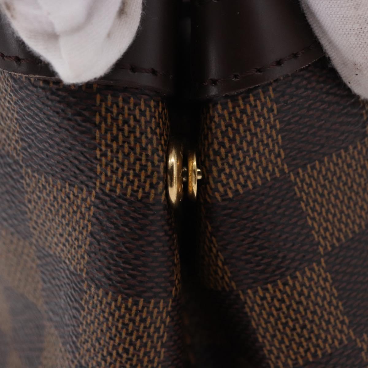 LOUIS VUITTON Damier Ebene Hampstead PM Tote Bag N51205 LV Auth am12178V