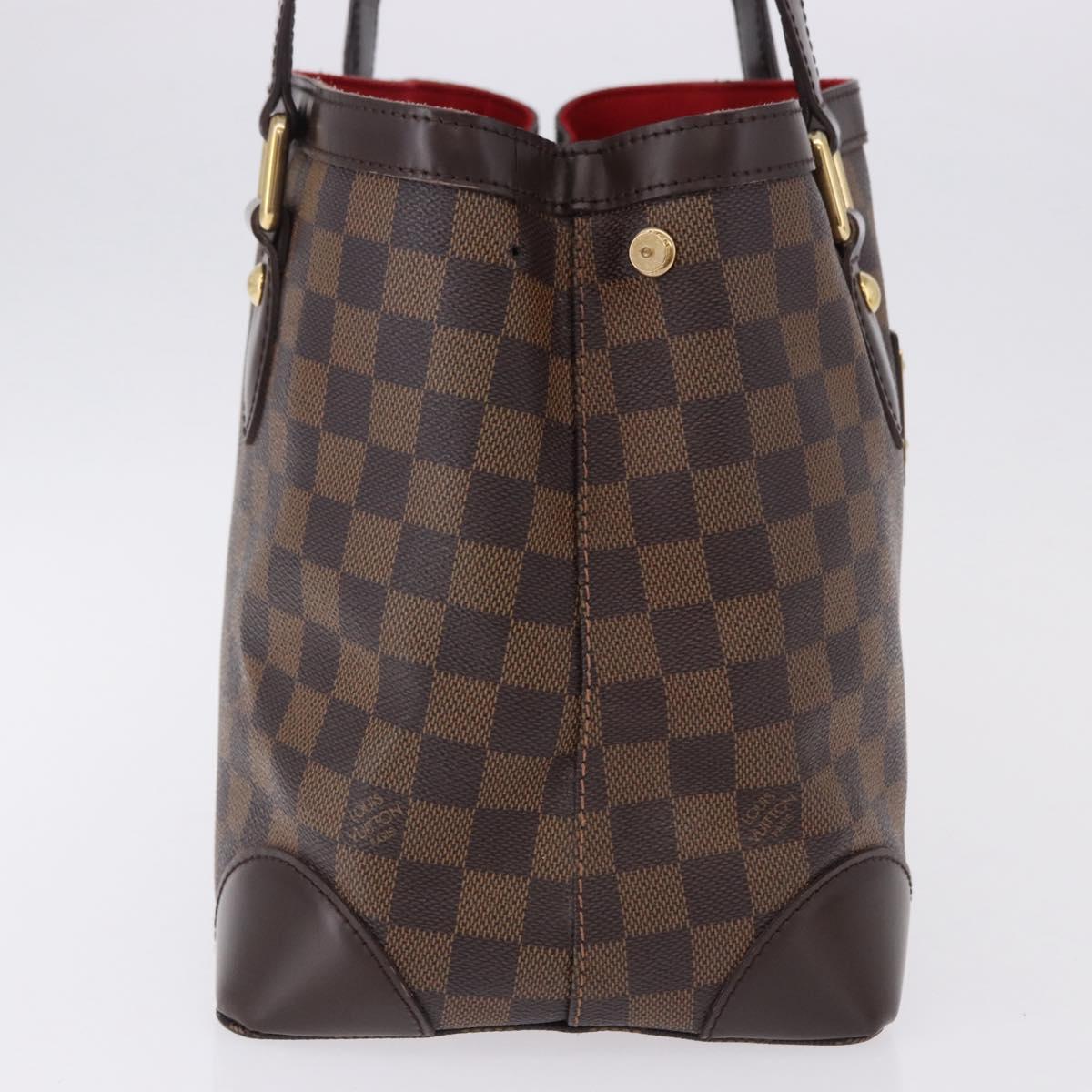 LOUIS VUITTON Damier Ebene Hampstead PM Tote Bag N51205 LV Auth am12178V