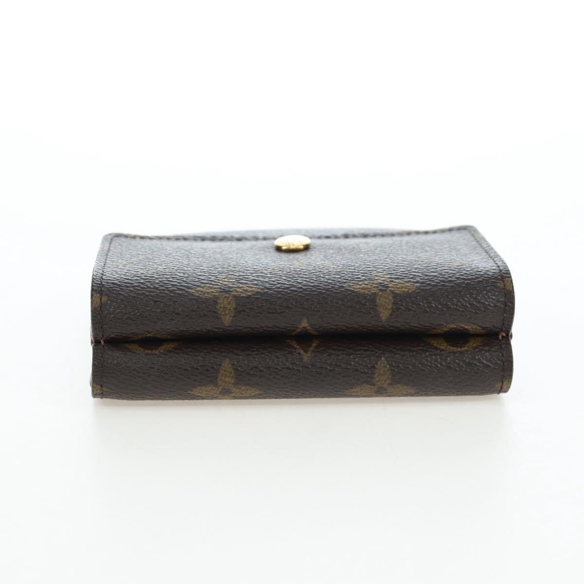 LOUIS VUITTON Monogram Porte Monnaie Bier Cartes Crdit M61652 LV Auth am12191V