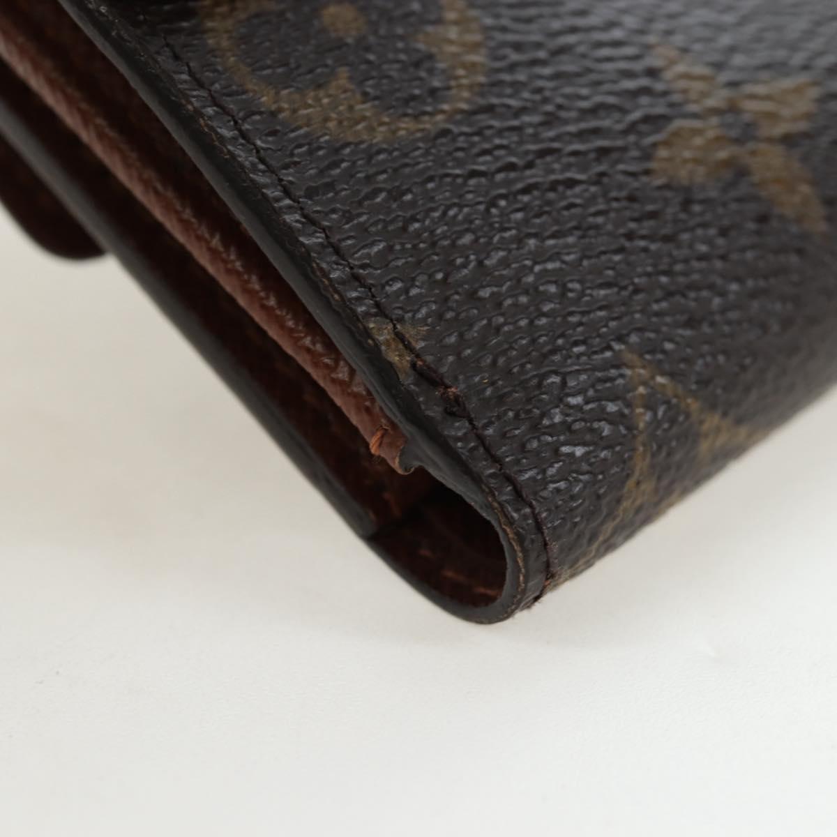 LOUIS VUITTON Monogram Porte Monnaie Bier Cartes Crdit M61652 LV Auth am12192V