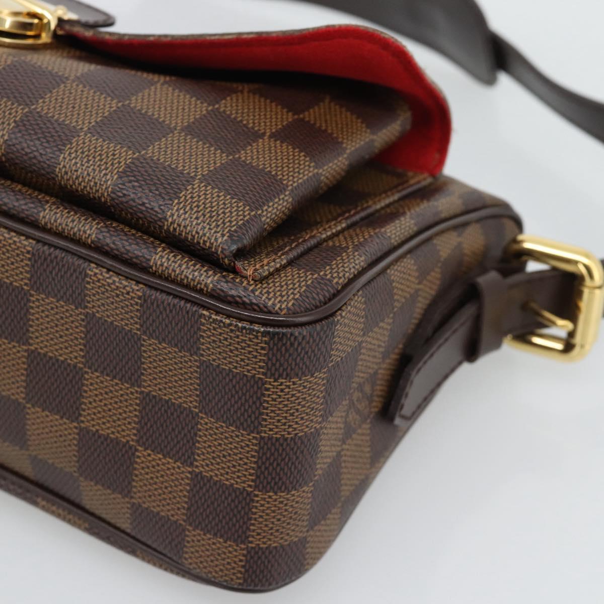 LOUIS VUITTON Damier Ebene Ravello GM Shoulder Bag N60006 LV Auth am12193V