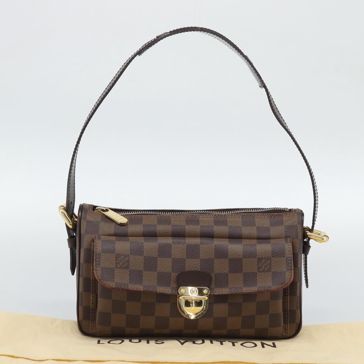 LOUIS VUITTON Damier Ebene Ravello GM Shoulder Bag N60006 LV Auth am12193V