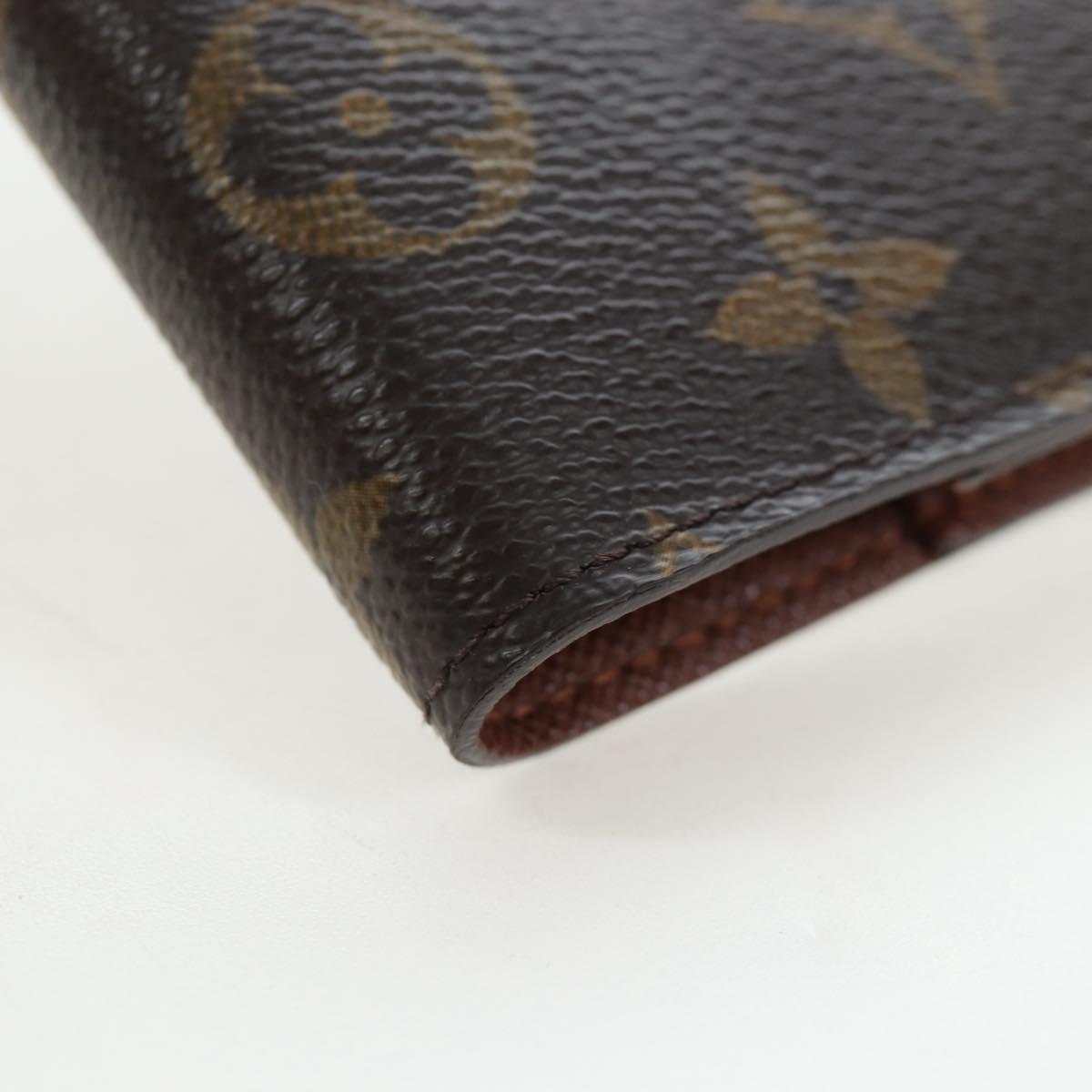 LOUIS VUITTON Monogram Agenda PM Day Planner Cover R20005 LV Auth am12195V
