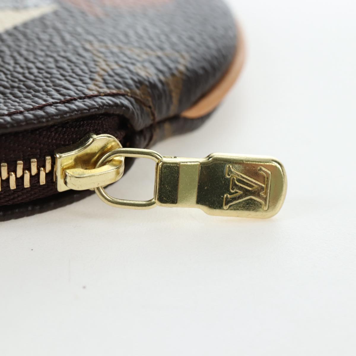 LOUIS VUITTON Monogram Groom Porte Monnaie Coin Purse M60037 LV Auth am12213SAV