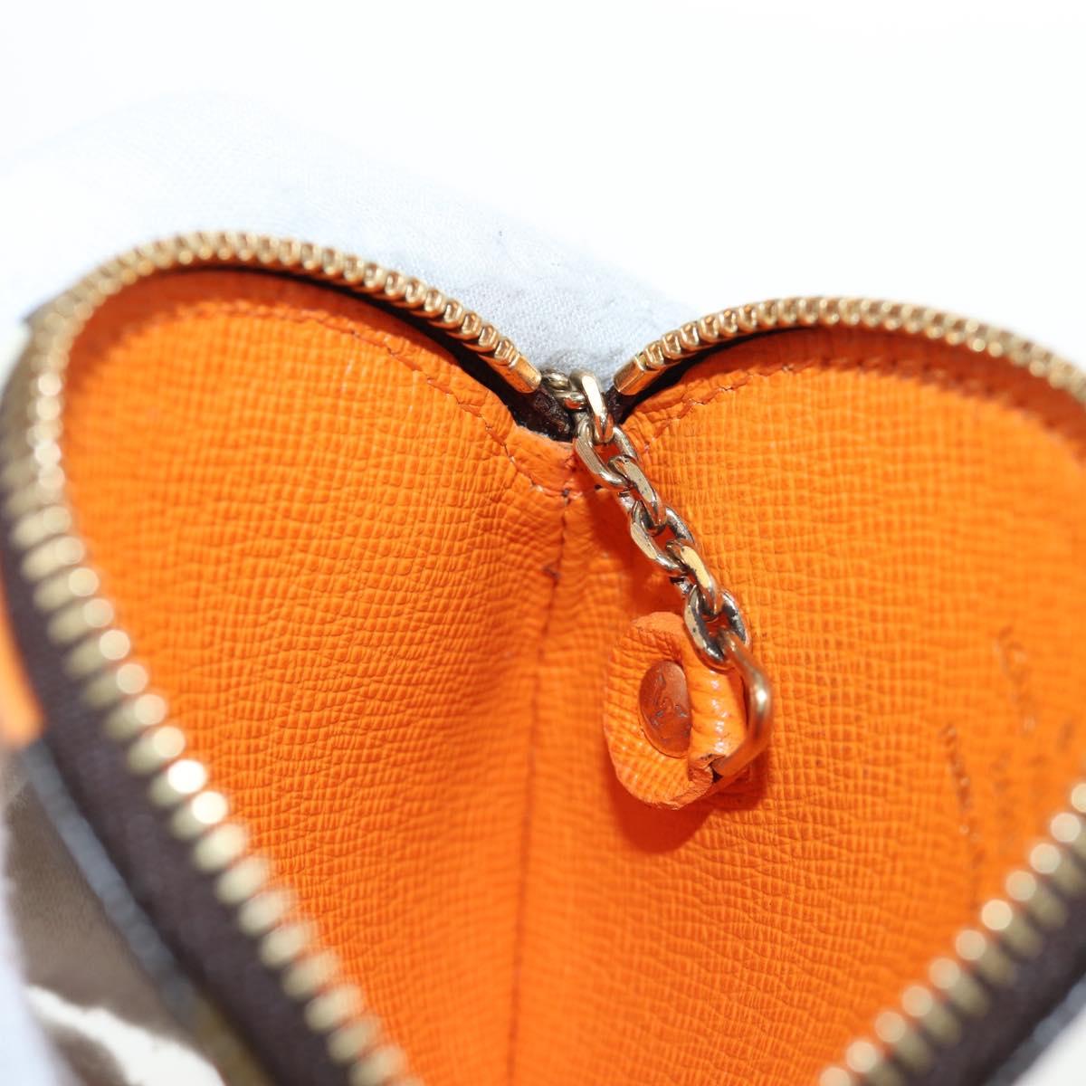 LOUIS VUITTON Monogram Groom Porte Monnaie Coin Purse M60037 LV Auth am12213SAV