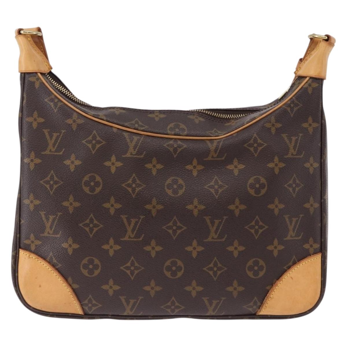 LOUIS VUITTON Monogram Boulogne 30 Shoulder Bag M51265 LV Auth am12220V