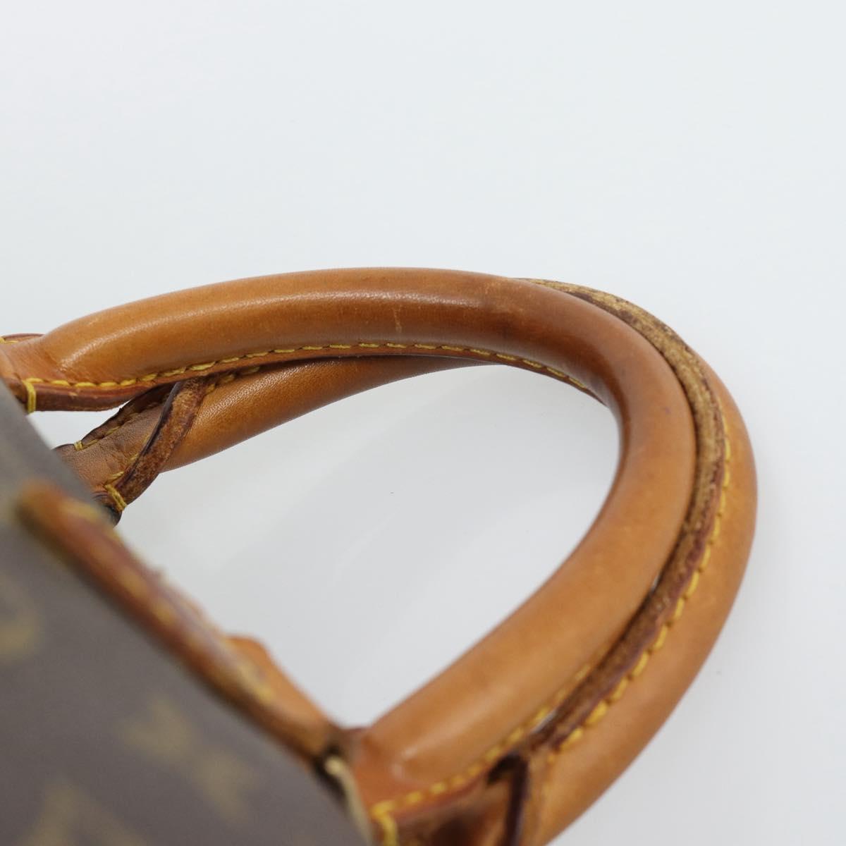 LOUIS VUITTON Monogram Speedy 35 Hand Bag M41524 LV Auth am12222A