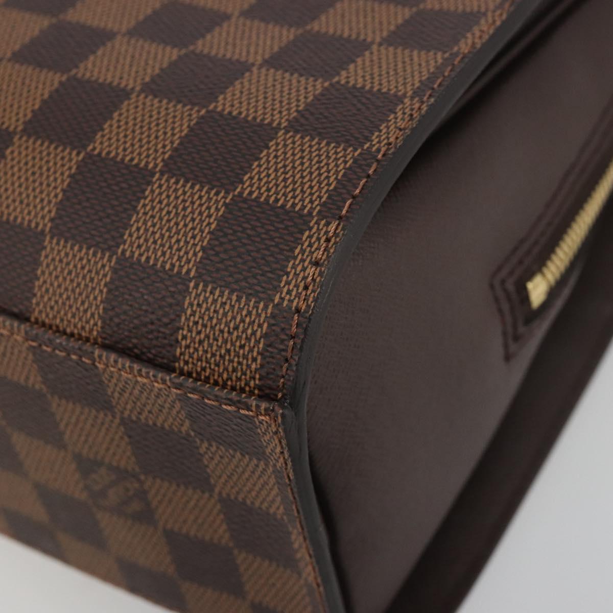 LOUIS VUITTON Damier Ebene Triana Hand Bag N51155 LV Auth am12239SAV