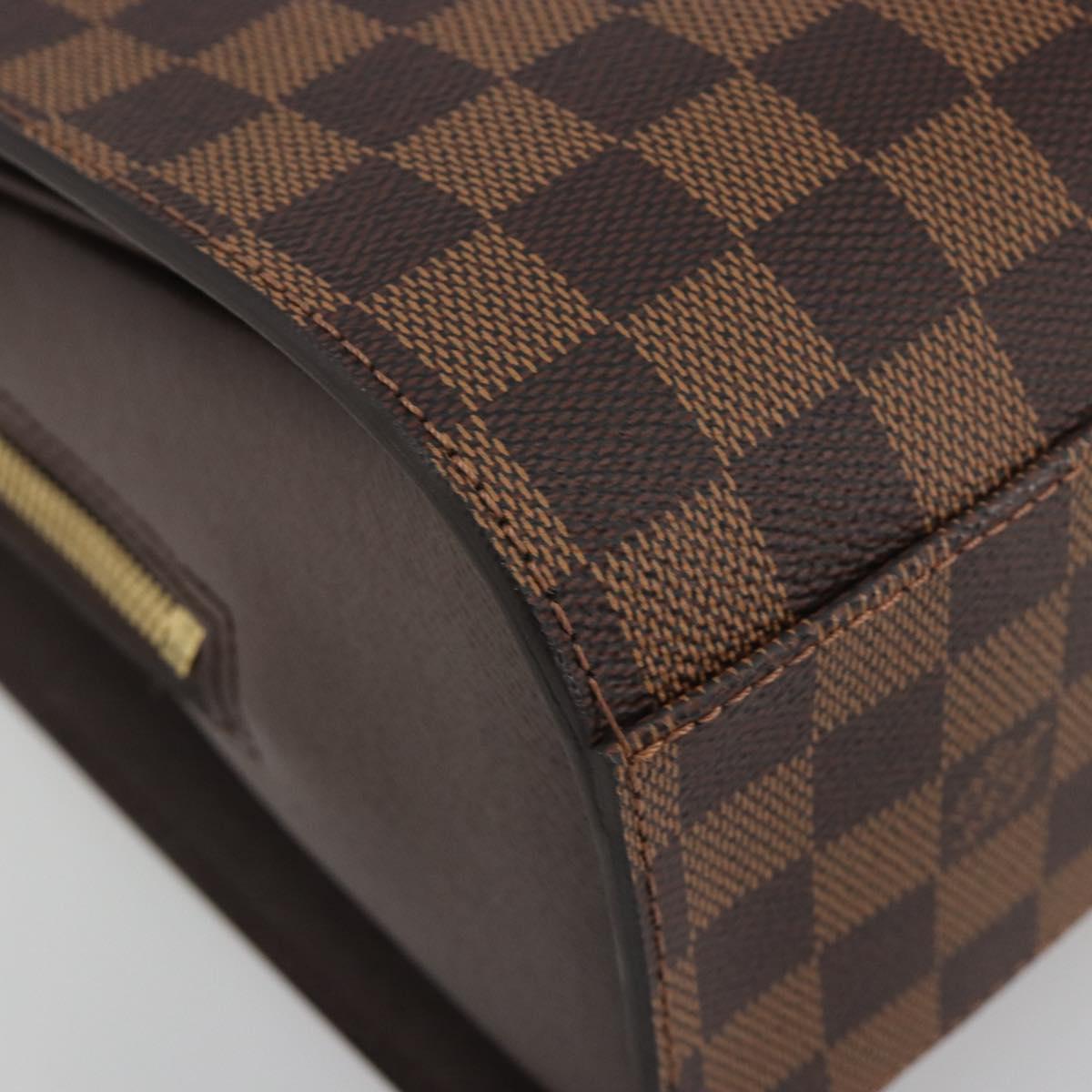 LOUIS VUITTON Damier Ebene Triana Hand Bag N51155 LV Auth am12239SAV