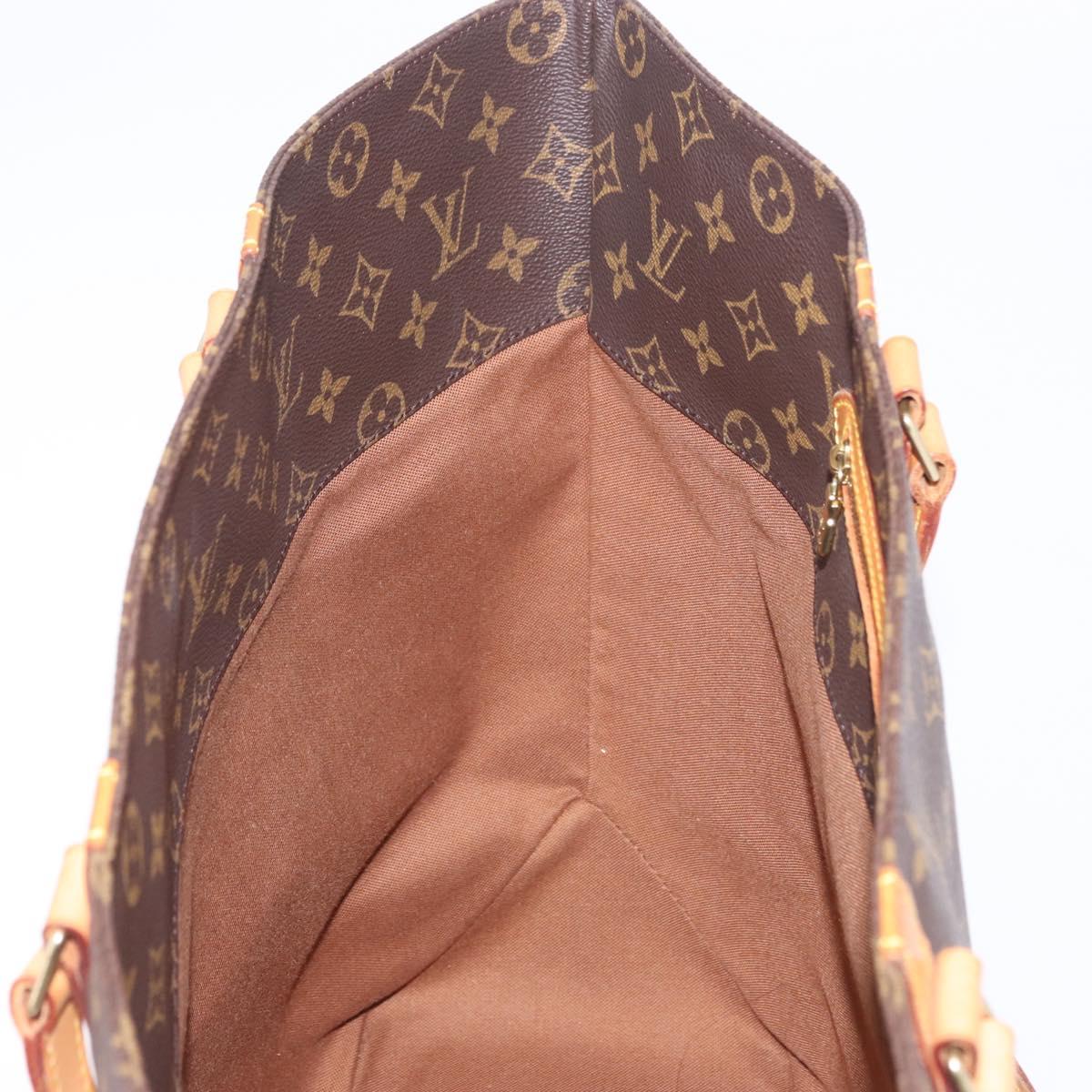 LOUIS VUITTON Monogram Sac Shopping Tote Bag M51108 LV Auth am12251V