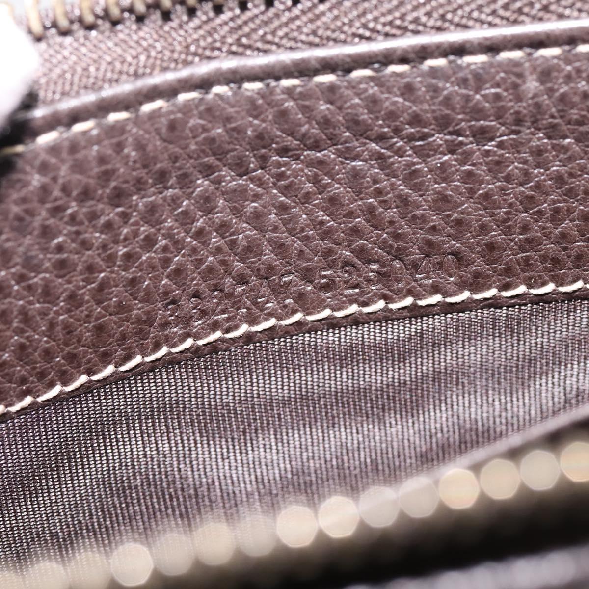 GUCCI GG Crystal Wallet Coated Canvas Outlet Beige Gold 332747 Auth am12258V