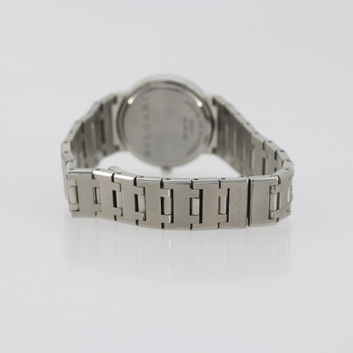 BVLGARI Watches Stainless Steel Silver Black Auth am12261SAM