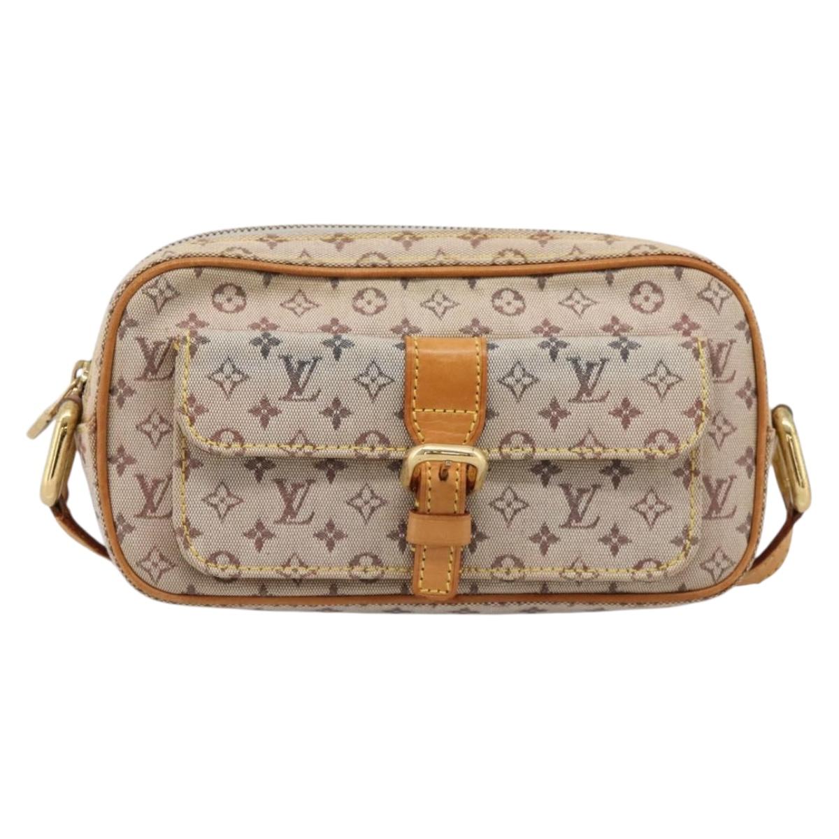 LOUIS VUITTON Monogram Mini Juliet MM Shoulder Bag Blue M92004 LV Auth am12271