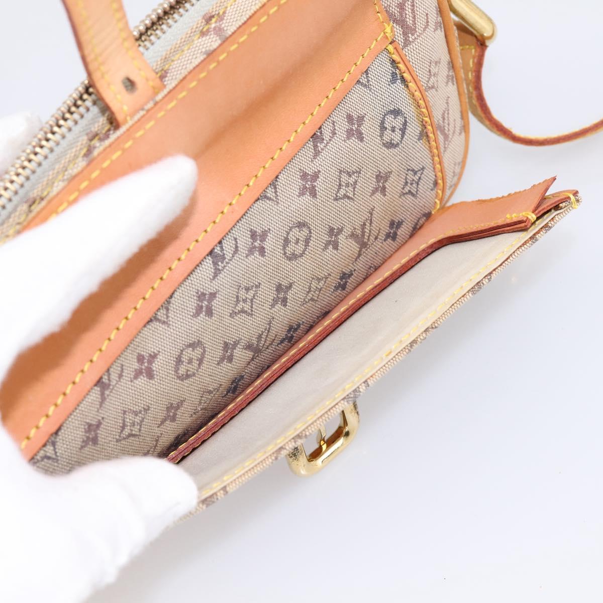 LOUIS VUITTON Monogram Mini Juliet MM Shoulder Bag Blue M92004 LV Auth am12271