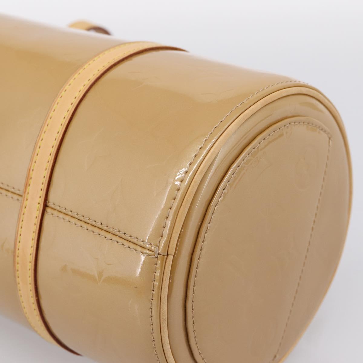 LOUIS VUITTON Monogram Vernis Bedford Hand Bag Noisette M91329 LV Auth am12276V