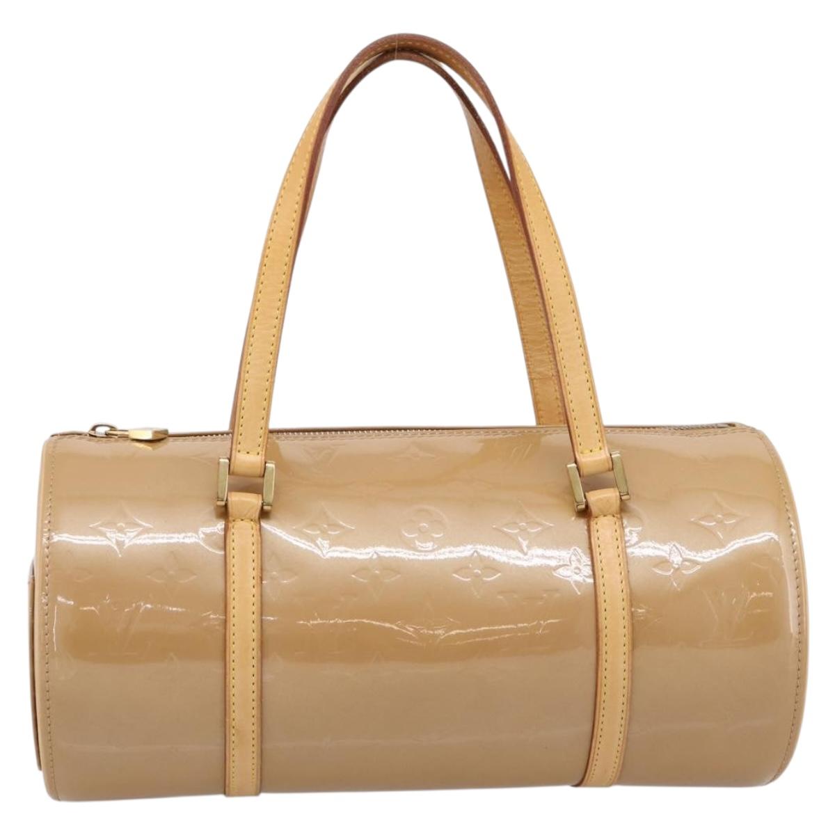 LOUIS VUITTON Monogram Vernis Bedford Hand Bag Noisette M91329 LV Auth am12276V