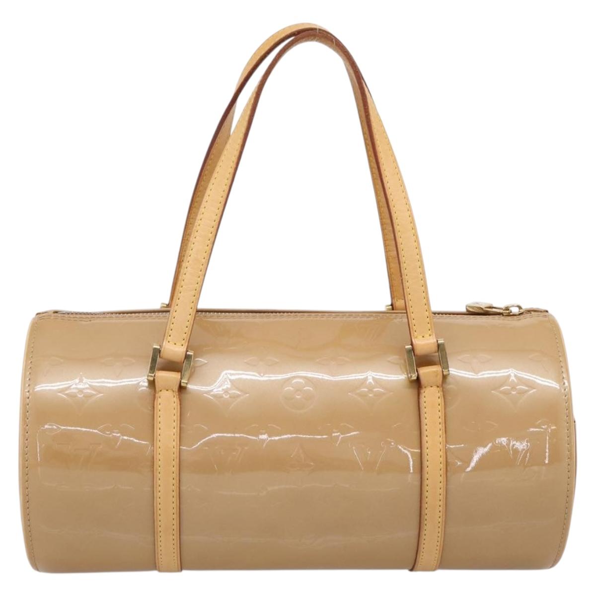 LOUIS VUITTON Monogram Vernis Bedford Hand Bag Noisette M91329 LV Auth am12276V