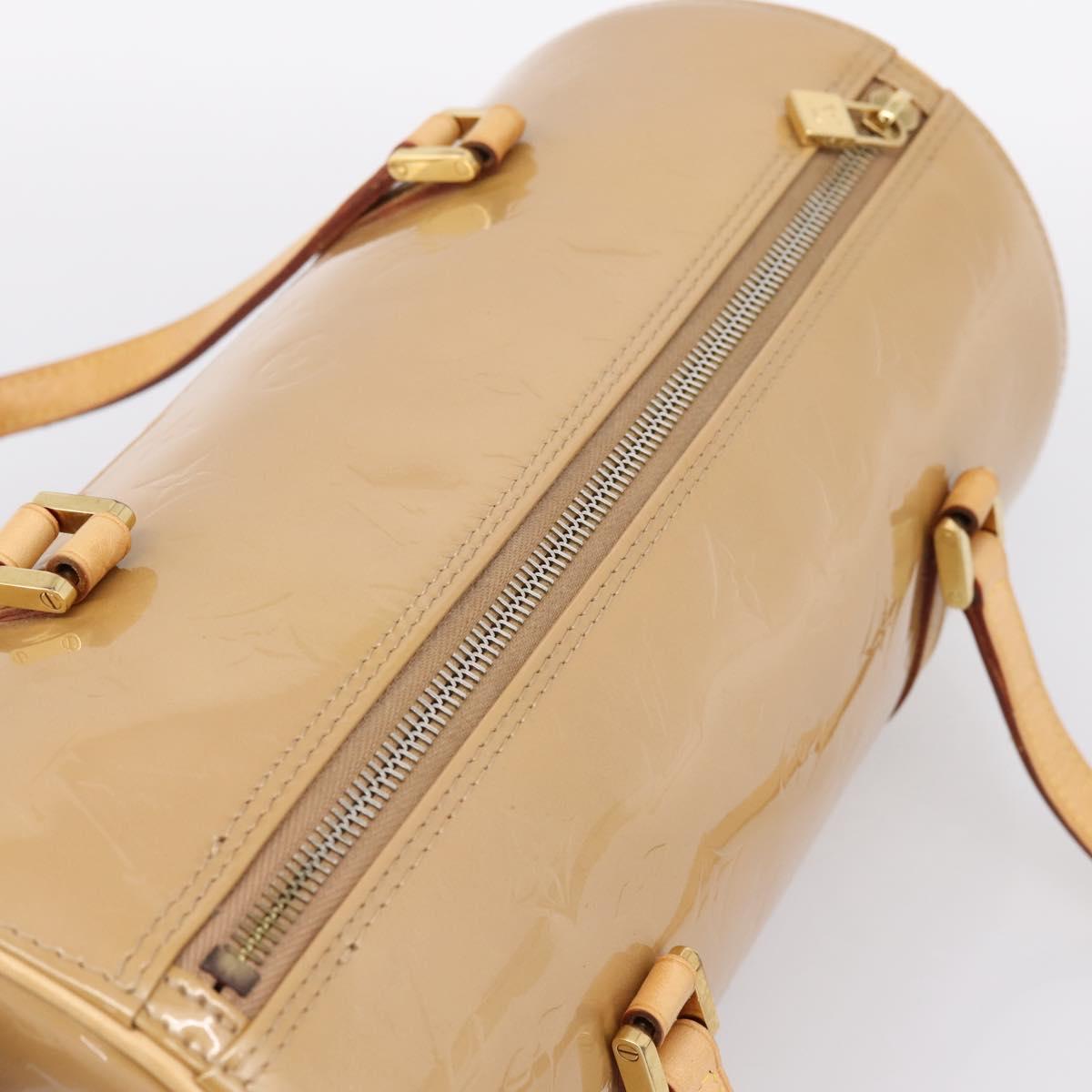LOUIS VUITTON Monogram Vernis Bedford Hand Bag Noisette M91329 LV Auth am12276V
