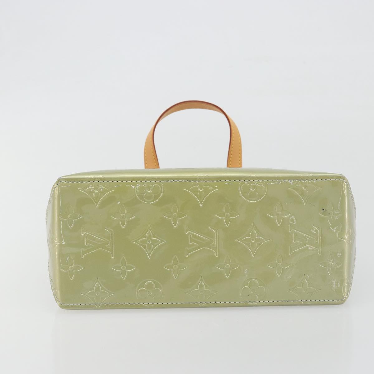 LOUIS VUITTON Monogram Vernis Reade PM Hand Bag Gris M91145 LV Auth am12277V