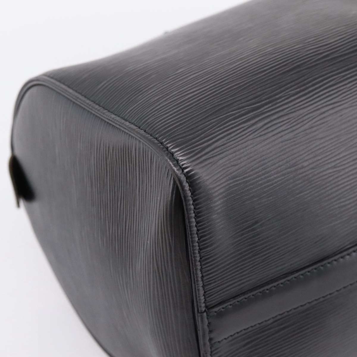 LOUIS VUITTON Epi Speedy 35 Hand Bag Noir Black M42992 LV Auth am12284V