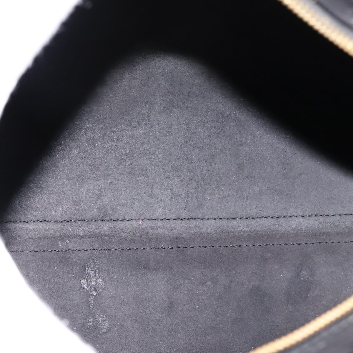 LOUIS VUITTON Epi Speedy 35 Hand Bag Noir Black M42992 LV Auth am12284V