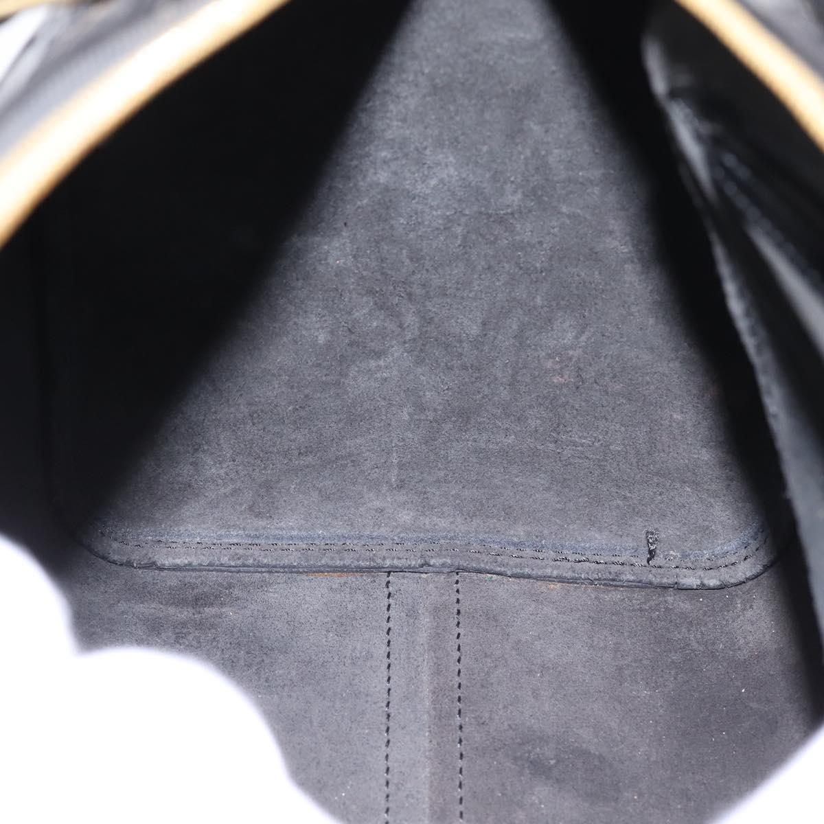 LOUIS VUITTON Epi Speedy 35 Hand Bag Noir Black M42992 LV Auth am12284V