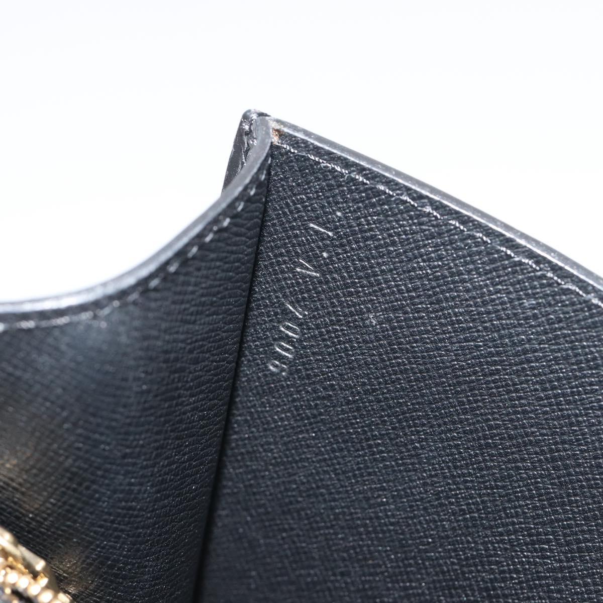 LOUIS VUITTON Epi Montaigne 23 Clutch Bag Black M52662 LV Auth am12285A