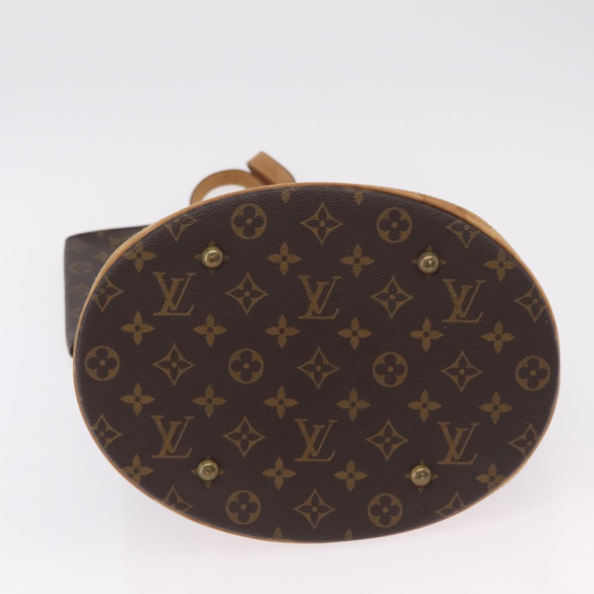 LOUIS VUITTON Monogram Bucket GM Shoulder Bag M42236 LV Auth am12300