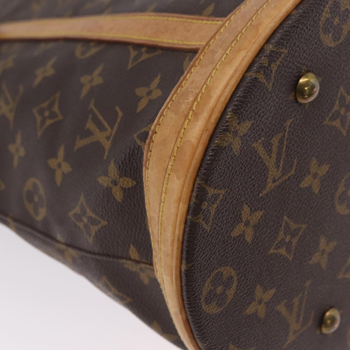 LOUIS VUITTON Monogram Bucket GM Shoulder Bag M42236 LV Auth am12300