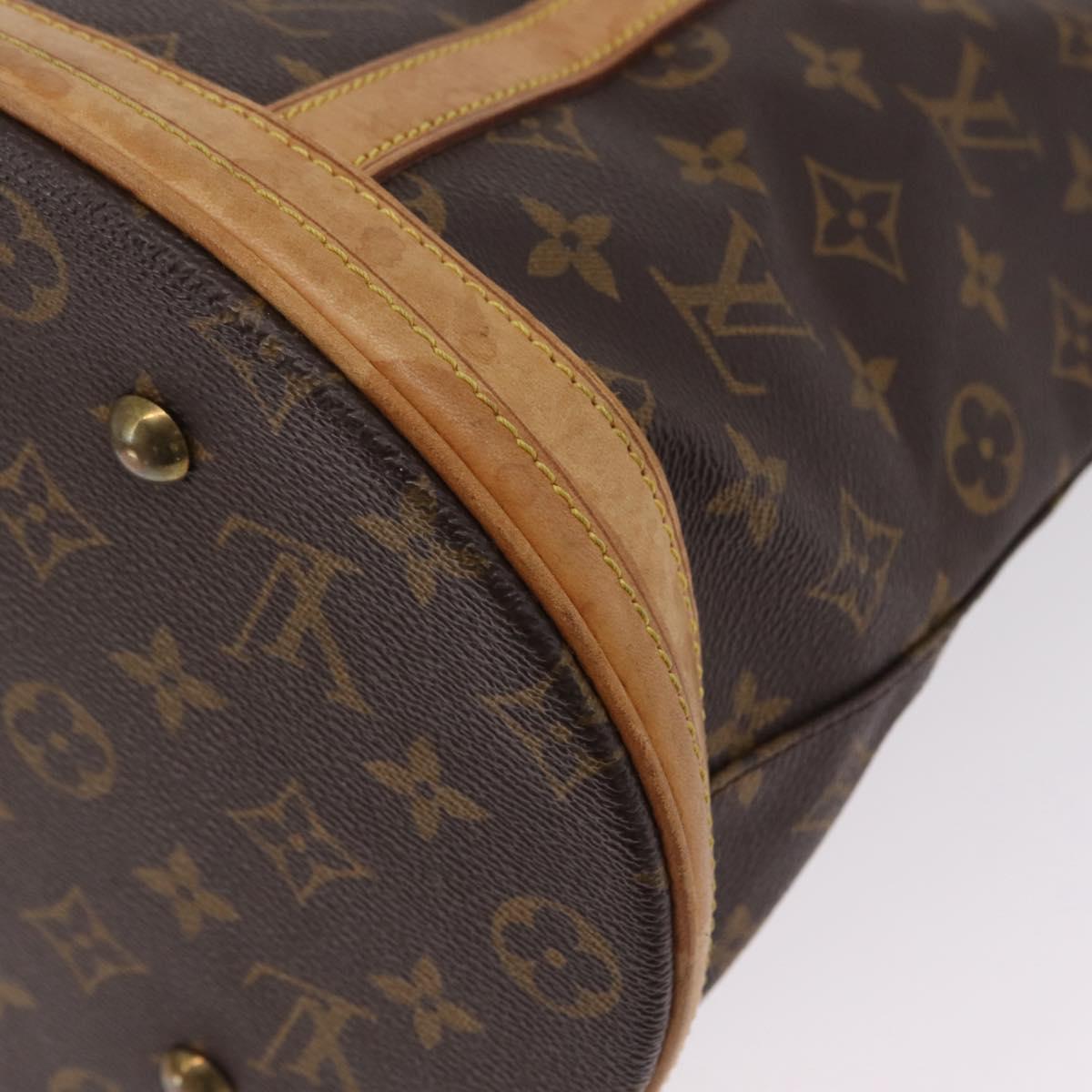 LOUIS VUITTON Monogram Bucket GM Shoulder Bag M42236 LV Auth am12300
