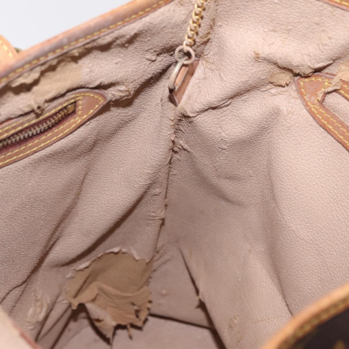 LOUIS VUITTON Monogram Bucket GM Shoulder Bag M42236 LV Auth am12300