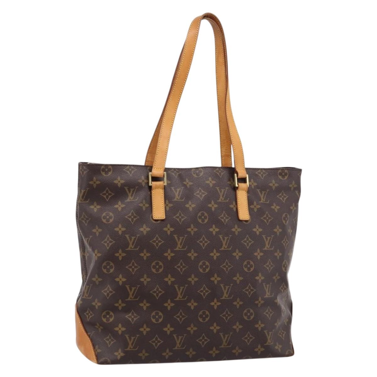 LOUIS VUITTON Monogram Cabas Mezzo Tote Bag M51151 LV Auth am12301