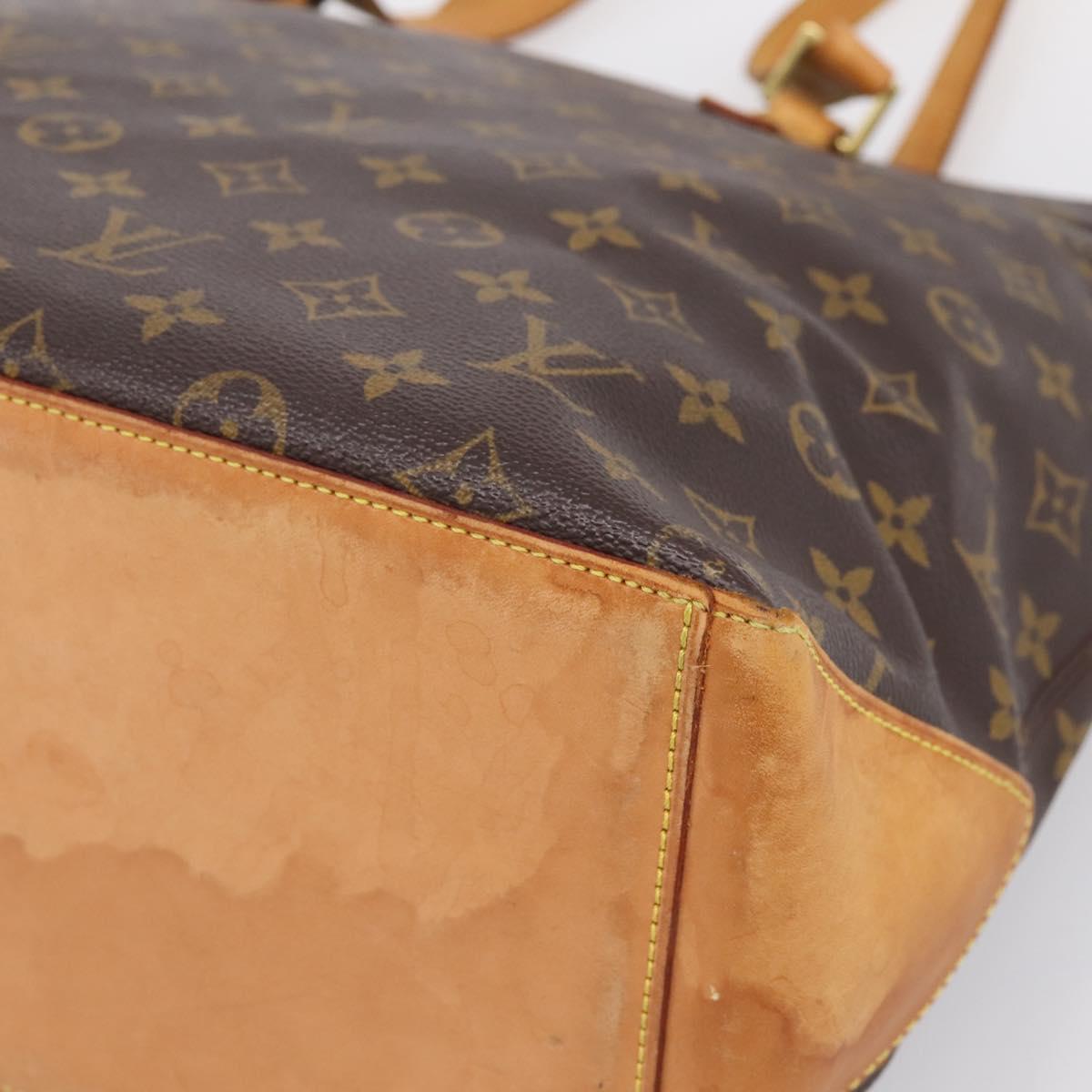 LOUIS VUITTON Monogram Cabas Mezzo Tote Bag M51151 LV Auth am12301