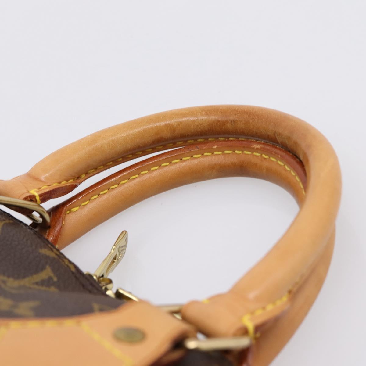 LOUIS VUITTON Monogram Alma Hand Bag M51130 LV Auth am12302A
