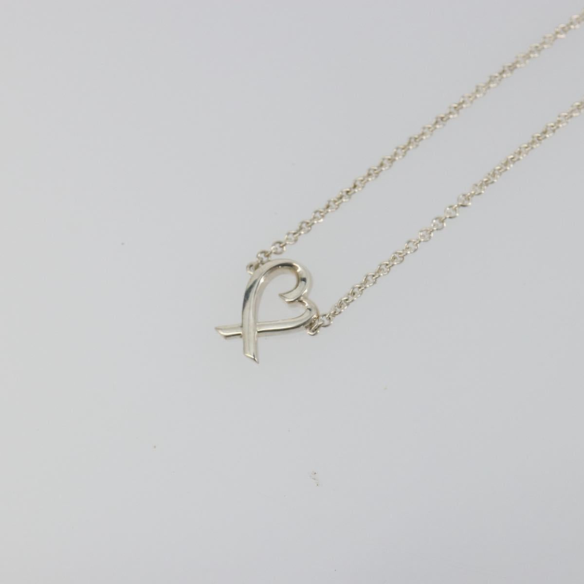 TIFFANY&Co. Loving Heart Bracelet Ag925 Silver Auth am12320M