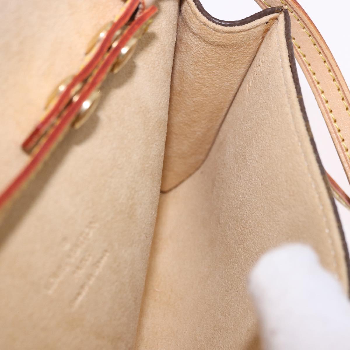 LOUIS VUITTON Monogram Pochette Twin PM Shoulder Bag M51854 LV Auth am12323V