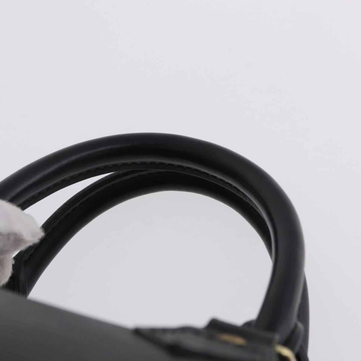 LOUIS VUITTON Epi Speedy 35 Hand Bag Noir Black M42992 LV Auth am12330V