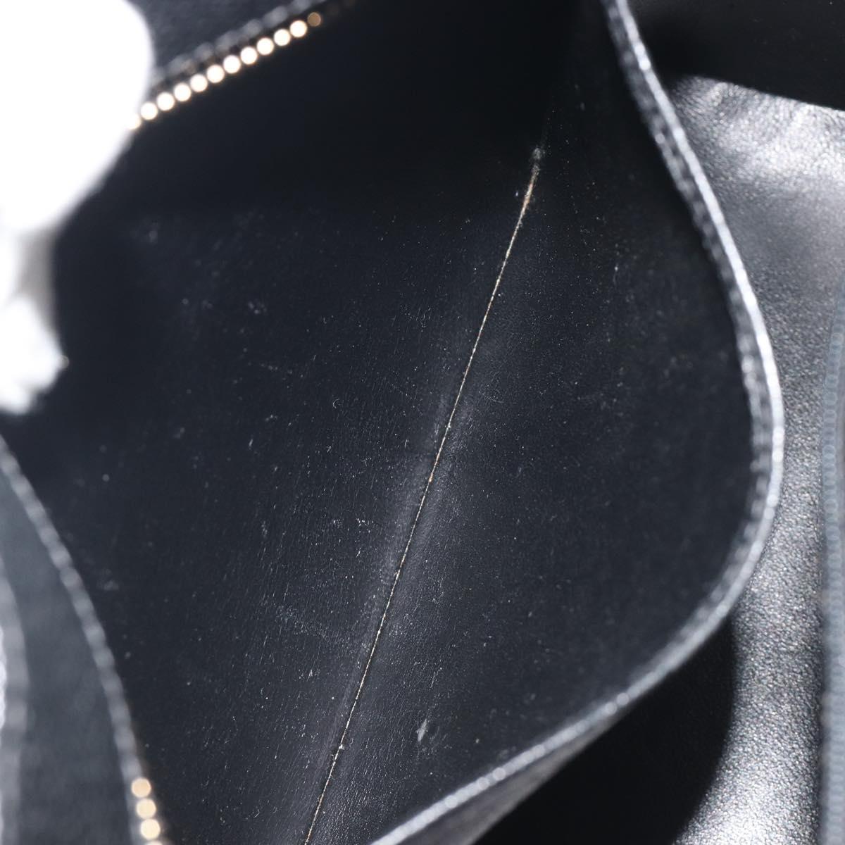 CHANEL Standard Tote Bag Caviar Skin Black Gold CC Auth am12339SAM