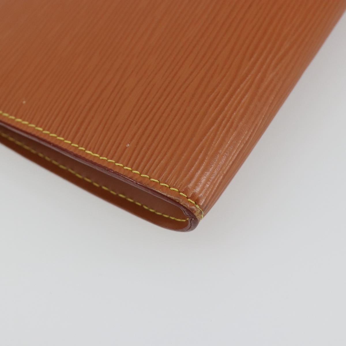 LOUIS VUITTON Epi Pochette Accessoires Pouch Zipangu Gold M52948 Auth am12356A