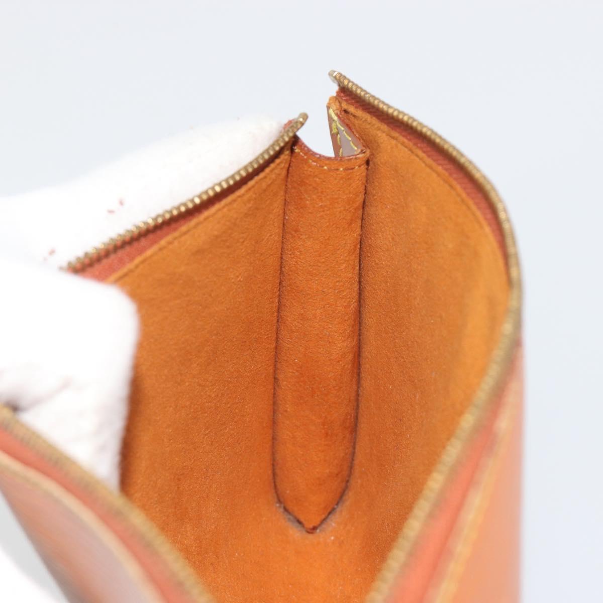 LOUIS VUITTON Epi Pochette Accessoires Pouch Zipangu Gold M52948 Auth am12356A