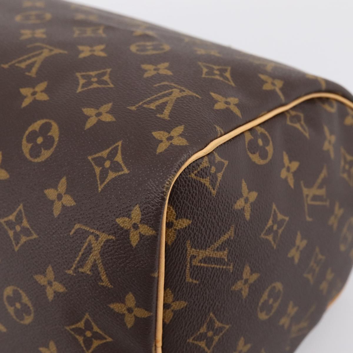 LOUIS VUITTON Monogram Speedy 30 Hand Bag M41526 LV Auth am12367V
