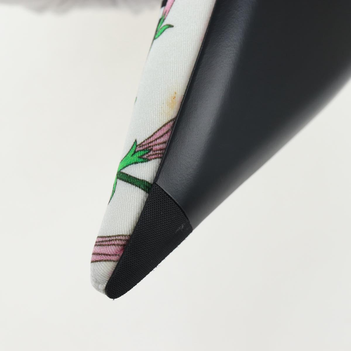 GUCCI x BALENCIAGA The Hacker Project Floral Long Heels Canvas Auth am12373SAM