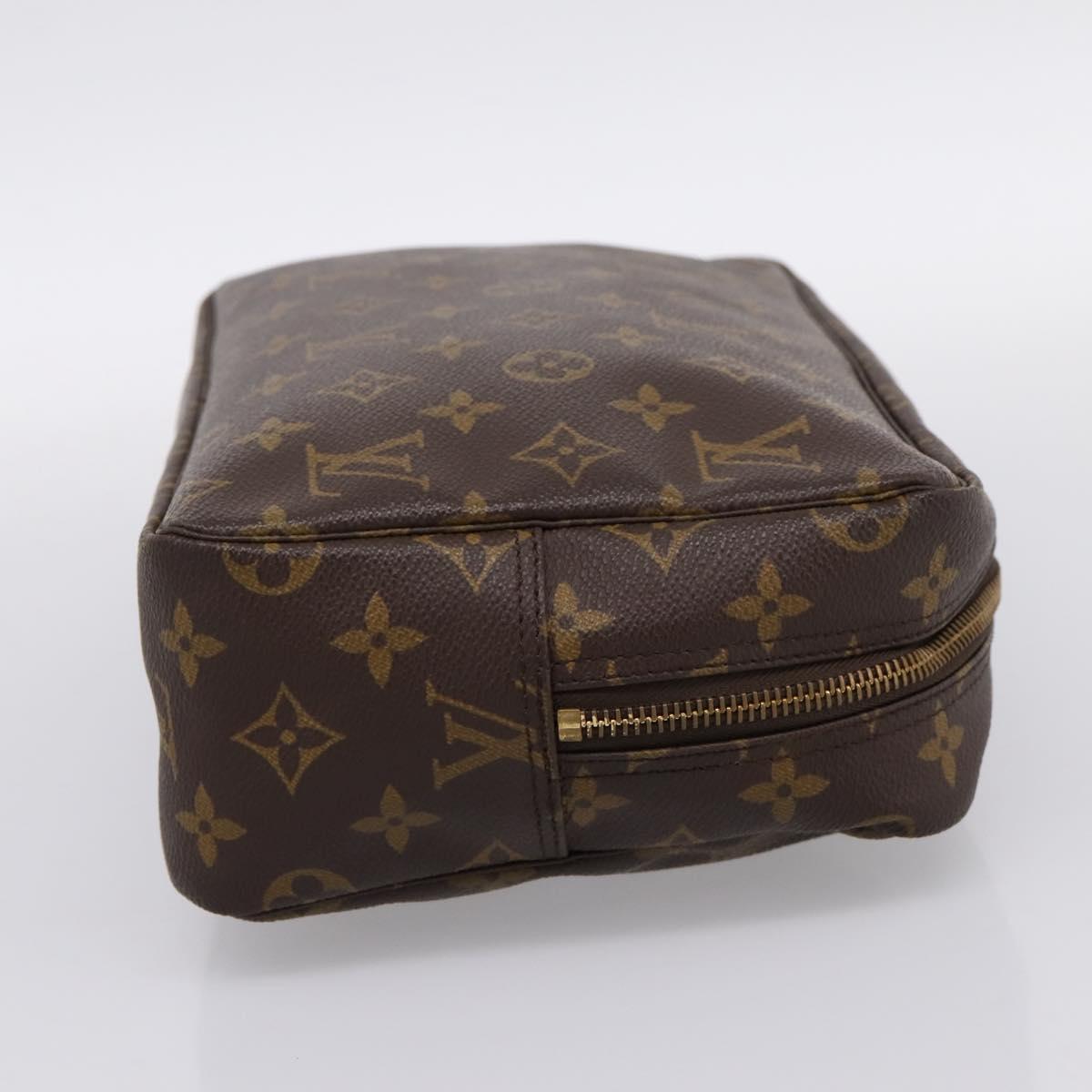 LOUIS VUITTON Monogram Trousse Toilette 28 Clutch Bag M47522 LV Auth am12377A