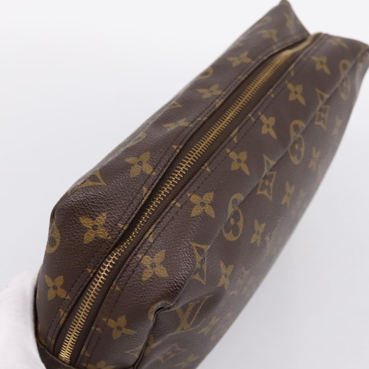 LOUIS VUITTON Monogram Trousse Toilette 28 Clutch Bag M47522 LV Auth am12377A