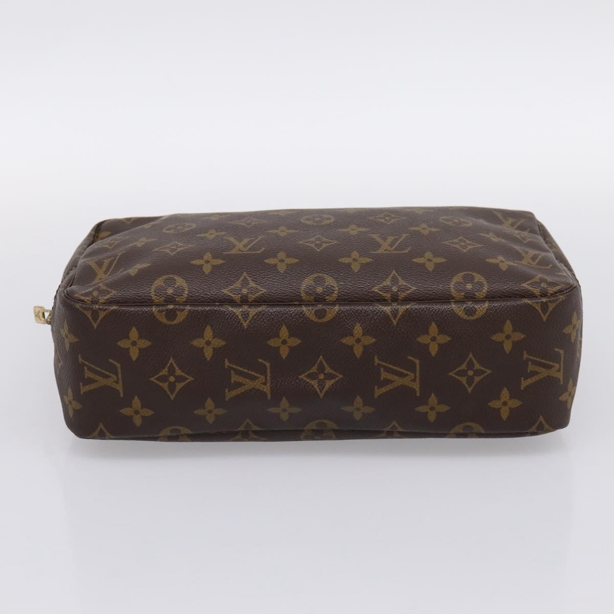 LOUIS VUITTON Monogram Trousse Toilette 28 Clutch Bag M47522 LV Auth am12377A