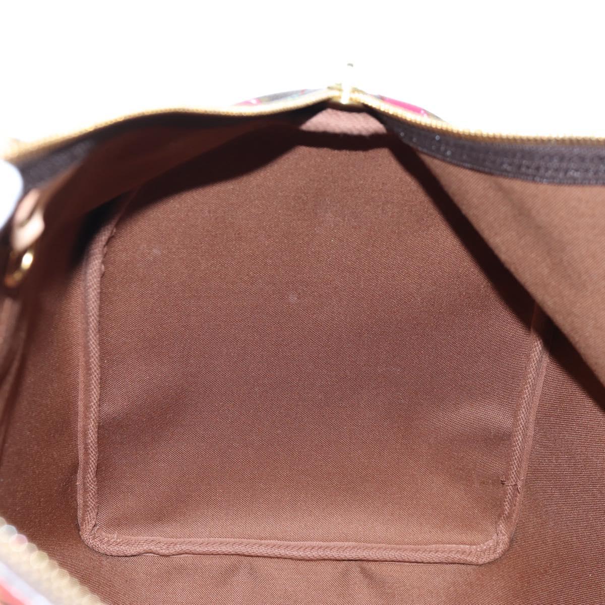 LOUIS VUITTON Monogram Cherry Keepall 45 Boston Bag M95011 LV Auth am12388SM